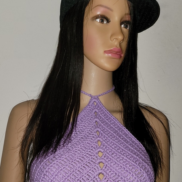 Crochet halter top - Picture 1 of 5
